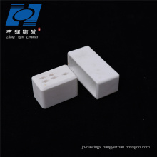 Industry Usage alumina white ceramic socket